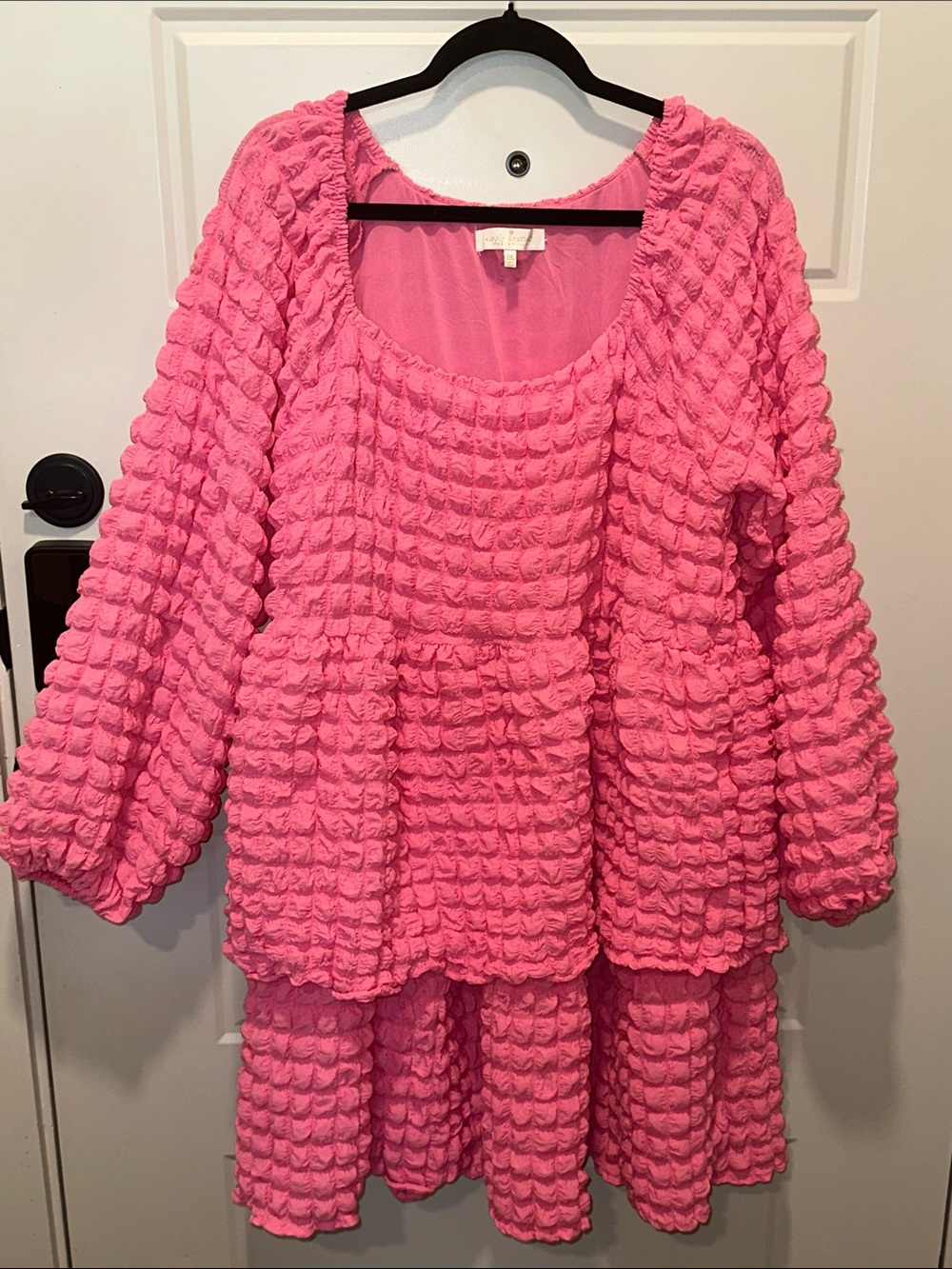Simply Southern Bubble Ruffled Dress Size XL NWT